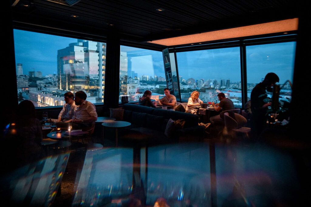 TOP 8 places to have coffee with a view of Kyiv