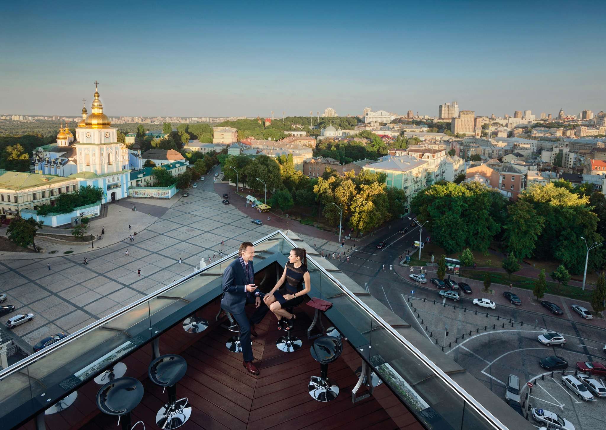 TOP 8 places to have coffee with a view of Kyiv